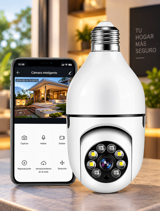 Câmara WiFi 1080P 360°