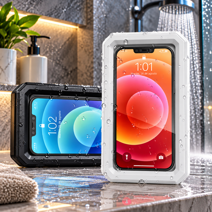 Soporte Impermeable 360° para Teléfono en la Ducha