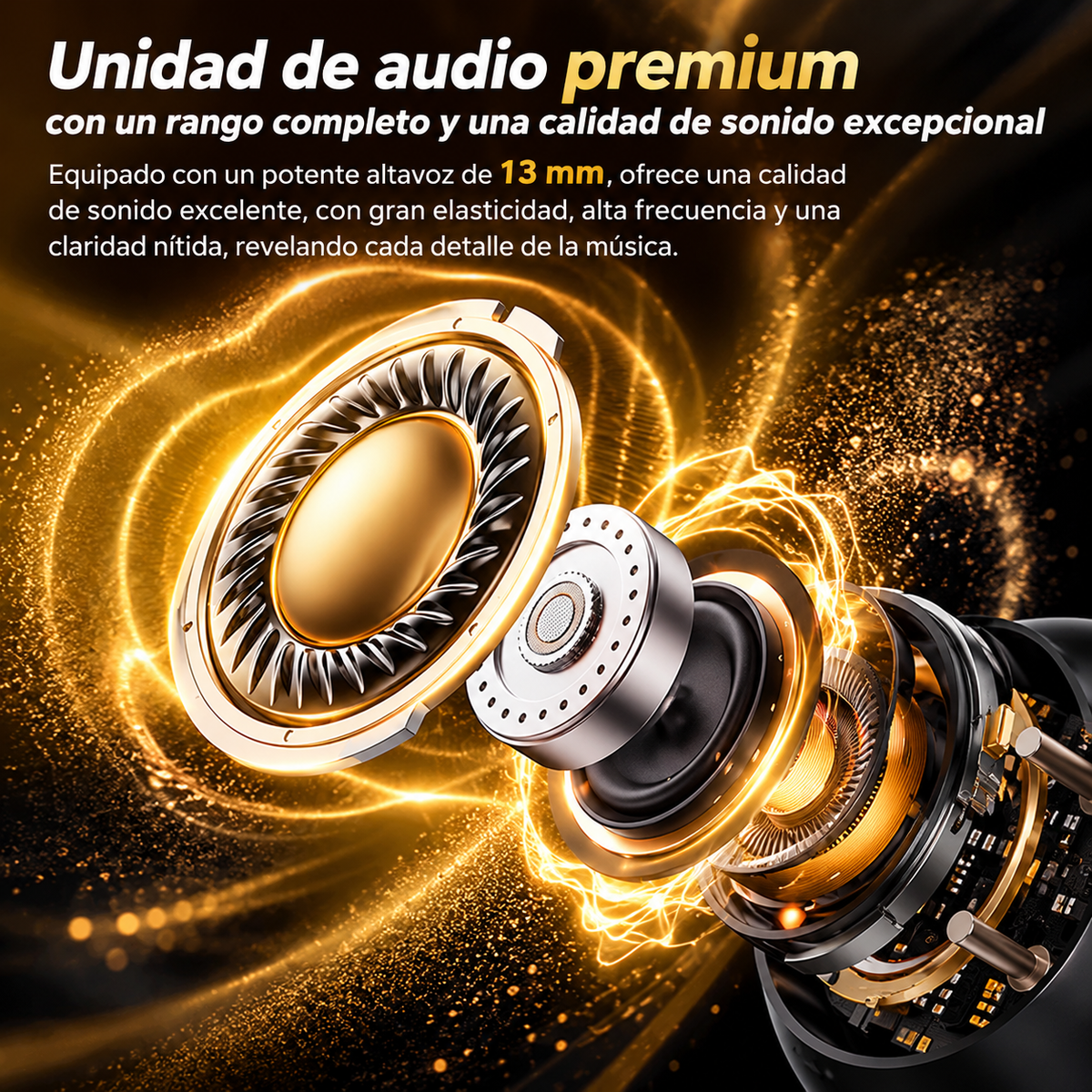 Auriculares Inalámbricos Pro con Pantalla Táctil y Cancelación de Ruido