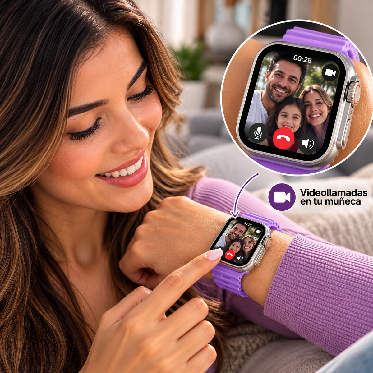 Smartwatch Ultra Pro con 2 Correas Intercambiables